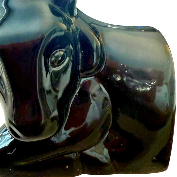 Lot 3 Cow Cattle Ceramic Salt Pepper Shakers Vintage Milk Jugs Sitting Bull Ends - Picture 10 of 10